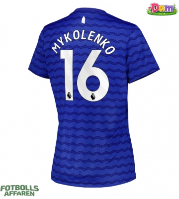 Everton Vitaliy Mykolenko #16 Hemmatröja Kvinnor 2025-26 Kortärmad